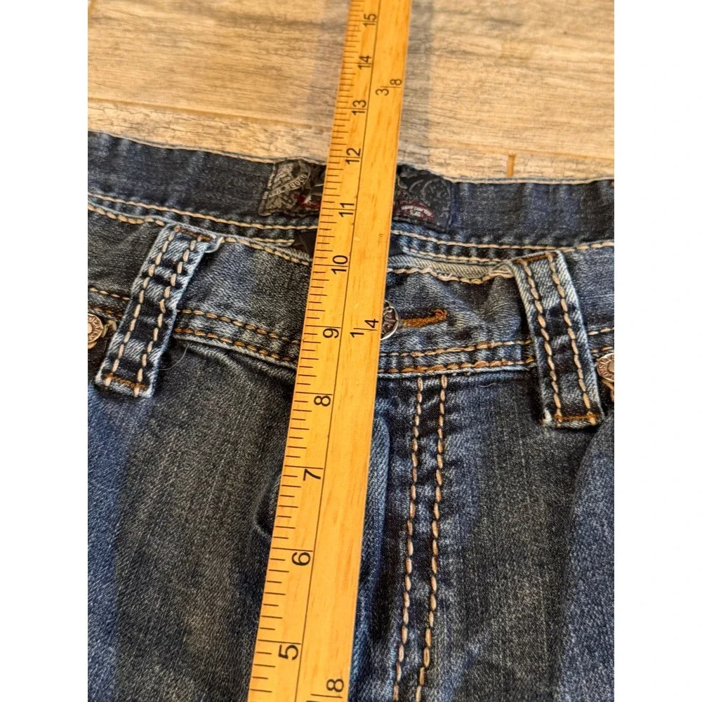 Silver Jeans Zac 36x32 Mens 36 x 32 Blue Relaxed Straight Leg Denim Western